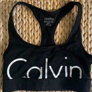 CK sports bra